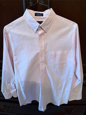Izod Boys Light Pink Button-Down Dress Shirt